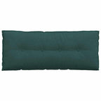 Cuscino per Schiena Verde Scuro 120 x 19 x 50 cm Tessuto