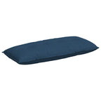 Cuscino per Schiena Blu 120 x 19 x 50 cm Tessuto