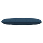 Cuscino per Schiena Blu 120 x 19 x 50 cm Tessuto