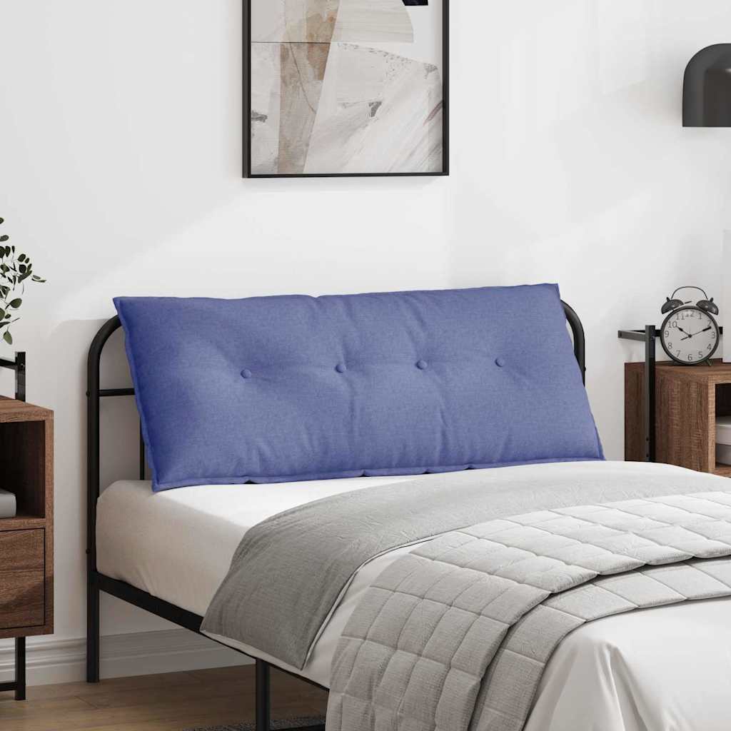Cuscino per Schiena Blu jeans 120 x 19 x 50 cm Tessuto