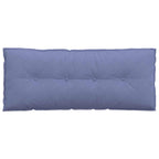 Cuscino per Schiena Blu jeans 120 x 19 x 50 cm Tessuto