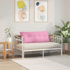 Cuscino per Schiena Rosa 120 x 19 x 50 cm Tessuto