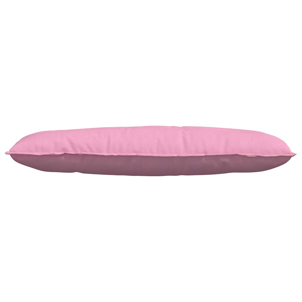 Cuscino per Schiena Rosa 120 x 19 x 50 cm Tessuto