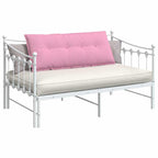 Cuscino per Schiena Rosa 120 x 19 x 50 cm Tessuto