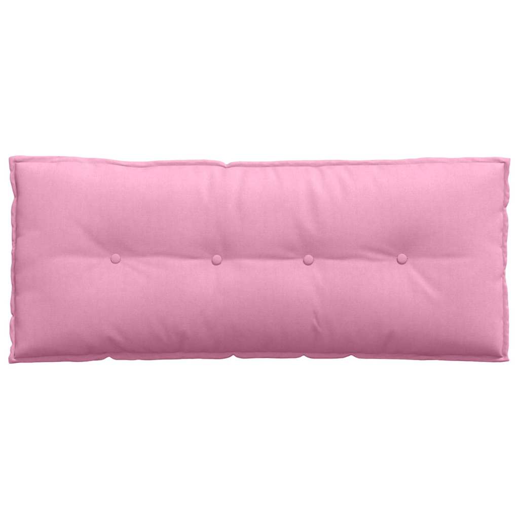 Cuscino per Schiena Rosa 120 x 19 x 50 cm Tessuto