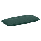Cuscino per Schiena Verde Scuro 120 x 50 cm Tessuto in Cords