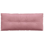 Cuscino per Schiena Rosa 120 x 50 cm Tessuto in Cords