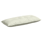 Cuscino per Schiena Crema 120 x 50 cm Tessuto in Cords