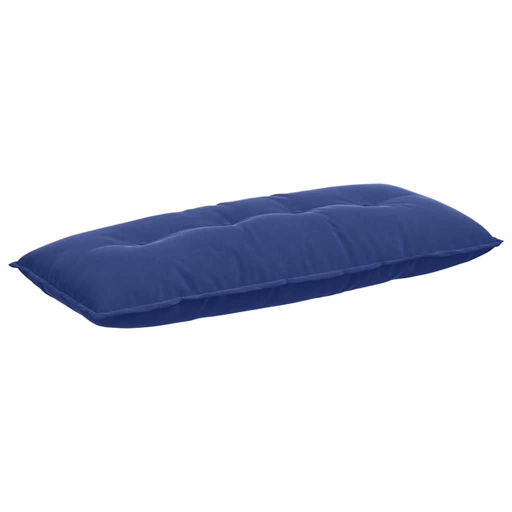 Cuscino per Schiena Blu Polizia 120 x 50 cm Tessuto in Cords