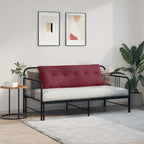 Cuscino per Schiena Rosso Vino 140 x 19 x 50 cm Tessuto
