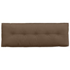Cuscino per Schiena Marrone 140 x 19 x 50 cm Tessuto