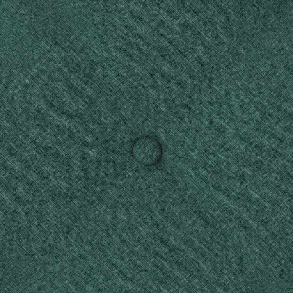 Cuscino per Schiena Verde Scuro 140 x 19 x 50 cm Tessuto