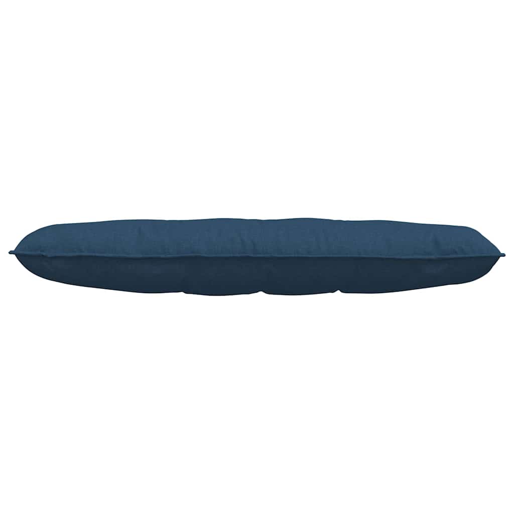 Cuscino per Schiena Blu 140 x 19 x 50 cm Tessuto