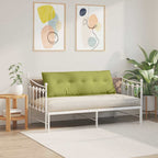 Cuscino per Schiena Verde chiaro 140 x 19 x 50 cm Tessuto