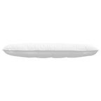 Cuscino per Schiena Bianco 140 x 19 x 50 cm Tessuto