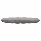 Cuscino per Schiena Grigio Nuvola 140 x 19 x 50 cm Tessuto