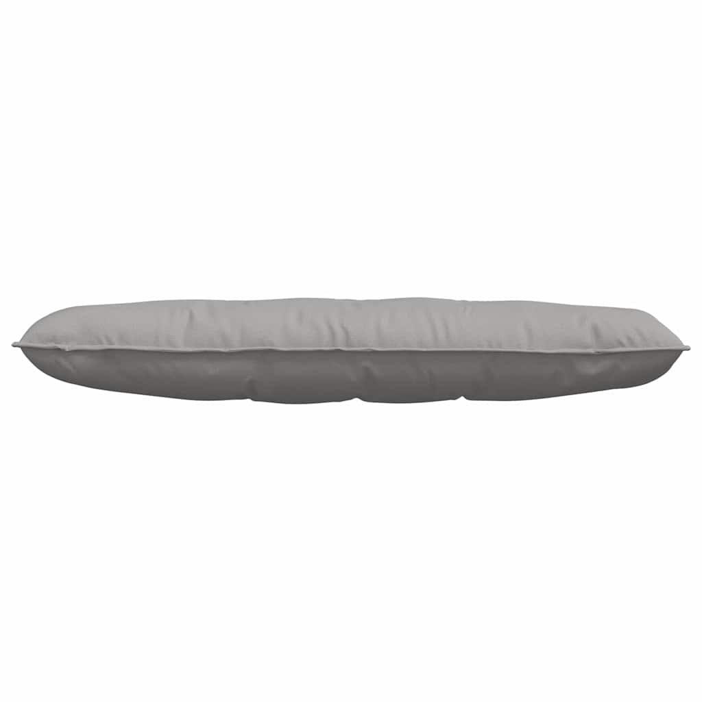 Cuscino per Schiena Grigio Nuvola 140 x 19 x 50 cm Tessuto