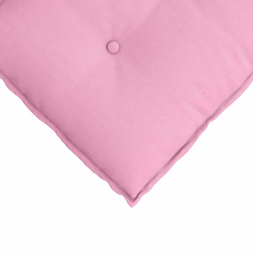 Cuscino per Schiena Rosa 140 x 19 x 50 cm Tessuto