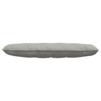 Cuscino per Schiena Grigio chiaro 140 x 50 cm