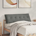 Cuscino per Schiena Grigio scuro 140 x 50 cm