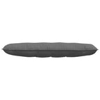 Cuscino per Schiena Grigio scuro 140 x 50 cm