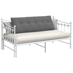 Cuscino per Schiena Grigio scuro 140 x 50 cm