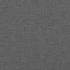 Cuscino per Schiena Grigio scuro 160 x 19 x 50 cm Tessuto