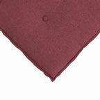 Cuscino per Schiena Rosso Vino 160 x 19 x 50 cm Tessuto