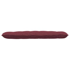 Cuscino per Schiena Rosso Vino 160 x 19 x 50 cm Tessuto