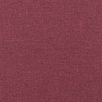 Cuscino per Schiena Rosso Vino 160 x 19 x 50 cm Tessuto