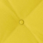 Cuscino per Schiena Giallo Chiaro 160 x 19 x 50 cm Tessuto