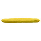 Cuscino per Schiena Giallo Chiaro 160 x 19 x 50 cm Tessuto