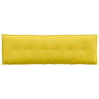 Cuscino per Schiena Giallo Chiaro 160 x 19 x 50 cm Tessuto