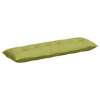 Cuscino per Schiena Verde chiaro 160 x 19 x 50 cm Tessuto
