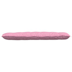 Cuscino per Schiena Rosa 160 x 19 x 50 cm Tessuto