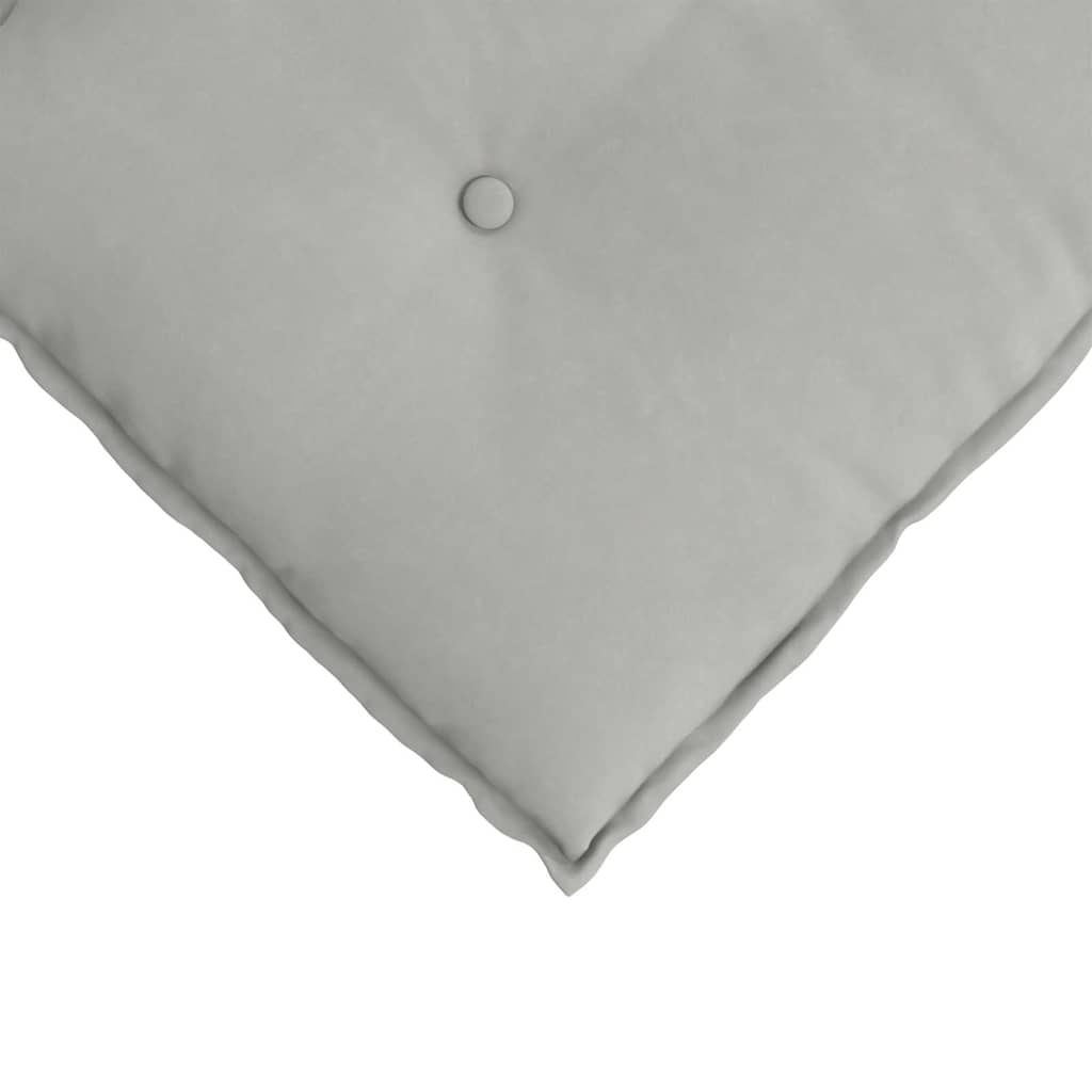 Cuscino per Schiena Grigio chiaro 160 x 50 cm