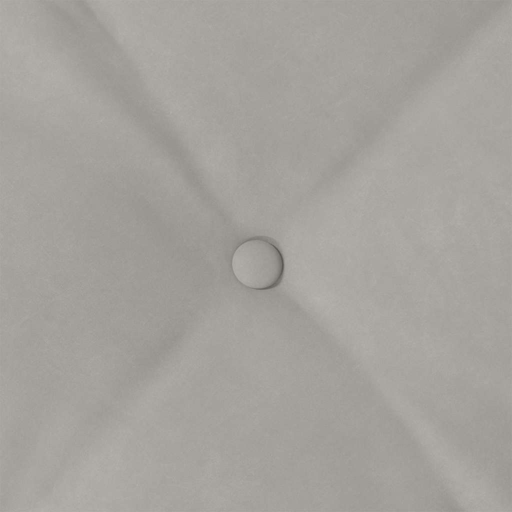 Cuscino per Schiena Grigio chiaro 160 x 50 cm