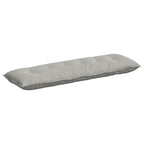 Cuscino per Schiena Grigio chiaro 160 x 50 cm