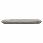 Cuscino per Schiena Grigio chiaro 160 x 50 cm