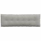 Cuscino per Schiena Grigio chiaro 160 x 50 cm