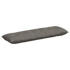 Cuscino per Schiena Grigio chiaro 160 x 50 cm Tessuto in Cords