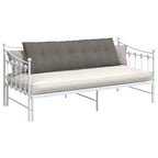 Cuscino per Schiena Grigio chiaro 160 x 50 cm Tessuto in Cords