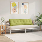 Cuscino per Schiena Verde chiaro 180 x 19 x 50 cm Tessuto