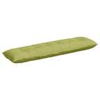 Cuscino per Schiena Verde chiaro 180 x 19 x 50 cm Tessuto