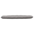 Cuscino per Schiena Grigio Nuvola 180 x 19 x 50 cm Tessuto