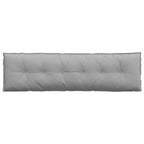 Cuscino per Schiena Grigio Nuvola 180 x 19 x 50 cm Tessuto