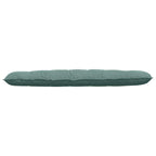 Cuscino per Schiena Verde Mare 180 x 50 cm Tessuto in Cords