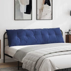 Cuscino per Schiena Blu Polizia 180 x 50 cm Tessuto in Cords