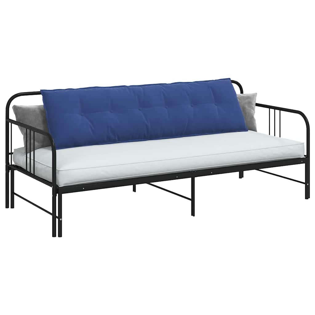 Cuscino per Schiena Blu Polizia 180 x 50 cm Tessuto in Cords
