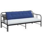 Cuscino per Schiena Blu Polizia 180 x 50 cm Tessuto in Cords